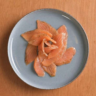 Salmão Curadocom Chimichurry